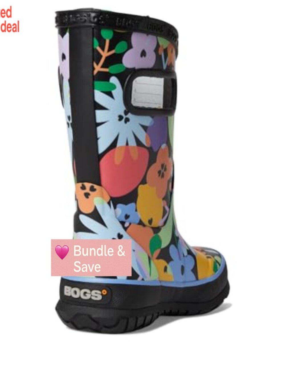 Kids Rain Boots - Waterproof Calf-High Pull-On - Picture 5 of 7
